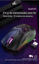 Mouse sem fio XYH80 wireless 2.4G