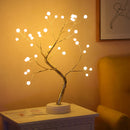 Luz de árvore de fogo