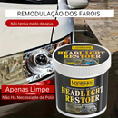 Farol do carro Restauração Polimento Líquido, Removedor de risco do farol, Reparar a pasta de limpeza, Remover a oxidação